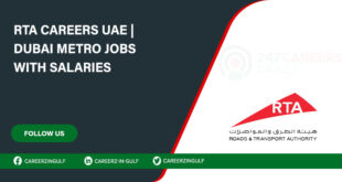 Roads and Transport Authority Careers in Dubai 2024